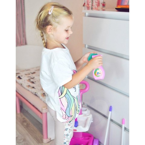 WOOPIE Zestaw do Sprzątania Wózek Odkurzacz Funkcja Ssania + 11 Akc.