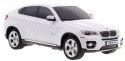 BMW X6 białe RASTAR model 1:24 Zdalnie sterowane Auto SUV + pilot