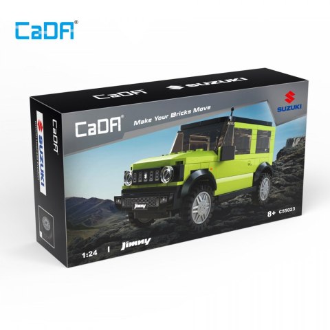 Klocki techniczne CaDA 192 el. Auto terenowe Suzuki Jimny 1:24 dla dzieci 8+