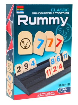 Logiczna gra liczbowa Rummy dla dzieci dorosłych Rodzinna rozrywka + Nauka matematyki
