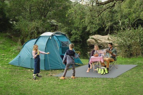 Piankowa Mata pod basen ogrodowy Szary 9 szt. 50x50cm BESTWAY