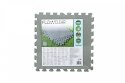 Piankowa Mata pod basen ogrodowy Szary 9 szt. 50x50cm BESTWAY