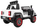 Auto terenowe AllRoad dla 2 dzieci Biały + Napęd 4x4 + Pilot