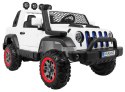 Auto terenowe AllRoad dla 2 dzieci Biały + Napęd 4x4 + Pilot