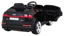 Audi E-Tron Sportback dla dzieci Czarny + Pilot + Napęd 4x4 + Wolny Start + Radio MP3 + LED