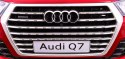 Audi Q7 Quattro S-Line na akumulator Lakier Czerwony SUV + Pilot