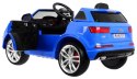 Audi Q7 Quattro S-Line na akumulator Niebieski + Pilot + Radio MP3 LED