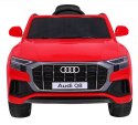 Audi Q8 Lift na akumulator dla dzieci Czerwony SUV + Pilot