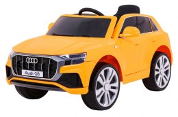 Audi Q8 Lift, SUV na akumulator dla dzieci Żółty + Pilot