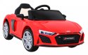 Audi R8 LIFT Samochodzik na akumulator Czerwony