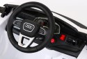 Audi RS Q8 Autko na akumulator Biały + Pilot + Wolny Start + EVA + LED + MP3 USB