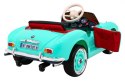 Autko BMW 507 Retro elektryczne dla dzieci Zielony