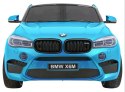 SUV BMW X6M XXL dla 2 dzieci Lakier Niebieski + Pilot
