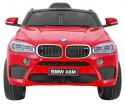 BMW X6M Elektryczne Autko dla dzieci, Czerwony SUV + Pilot