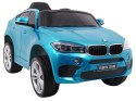 BMW X6M Elektryczne Autko, SUV dla dzieci Lakier Niebieski + Pilot