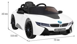 BMW I8 Lift Auto na akumulator Biały + Pilot
