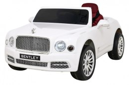 Bentley Mulsanne na akumulator Biały + Pilot + EVA + Wolny Start + MP3 USB + LED