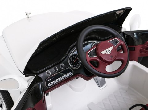 Bentley Mulsanne na akumulator Biały + Pilot + EVA + Wolny Start + MP3 USB + LED