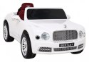 Bentley Mulsanne na akumulator Biały + Pilot + EVA + Wolny Start + MP3 USB + LED