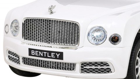 Bentley Mulsanne na akumulator Biały + Pilot + EVA + Wolny Start + MP3 USB + LED