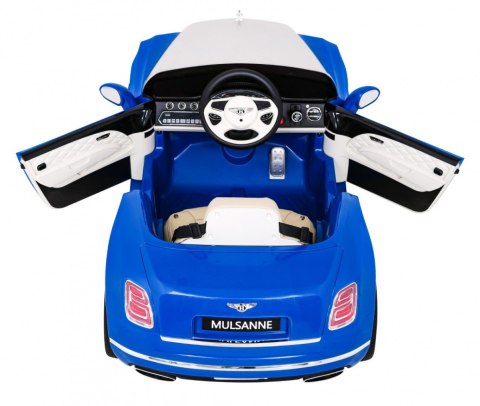 Bentley Mulsanne na akumulator Niebieski + Pilot + EVA + Wolny Start + MP3 USB + LED