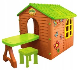 Domek Ogrodowy ze STOLIKIEM i krzesełkiem MOCHTOYS