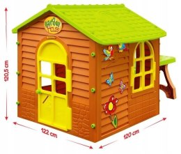 Domek Ogrodowy ze STOLIKIEM i krzesełkiem MOCHTOYS