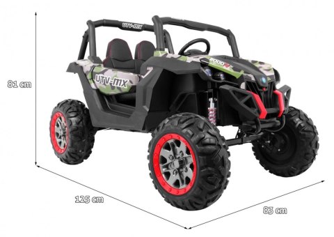 Buggy SuperStar dla dzieci Moro + Napęd 4x4 + Pilot + Bagażnik + MP3 LED + Blokada drzwi