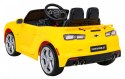 Chevrolet Camaro 2SS na akumulator Żółty + Pilot