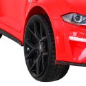 Autko Ford Mustang GT na akumulator dla dzieci Czerwony