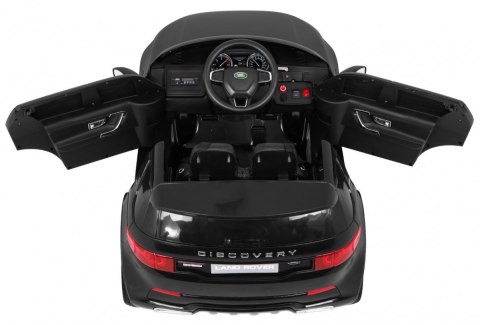 Land Rover Discovery dla dzieci Czarny SUV + Pilot