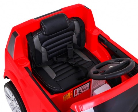 Land Rover Discovery Autko elektryczne dla dzieci, Czerwony SUV + Pilot