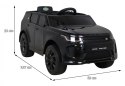 Land Rover Discovery Sport dla dzieci Czarny SUV + Pilot
