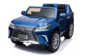 Lexus LX570 Lakierowane Autko dla 2 dzieci Niebieski SUV + Pilot