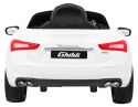 Maserati Ghibli na akumulator dla dzieci Biały + Pilot