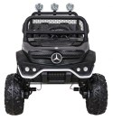 Mercedes Benz Unimog dla dzieci Czarny + Terenowy 4x4