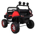 Mercedes Benz Unimog dla dzieci Terenowy Czerwony + Napęd 4x4 + Pilot