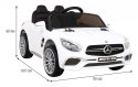 Mercedes Benz AMG SL65 S elektryczny dla dzieci Biały + Pilot