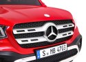Mercedes Benz X-Class dla dzieci Lakier Czerwony Pickup
