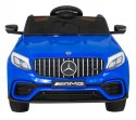 Mercedes Benz GLC63S dla dzieci Niebieski SUV z pilotem