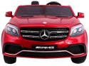 Auto na akumulator Mercedes AMG GLS63 dla dzieci Czerwony SUV + Lakierowany + 4x4