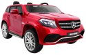 Auto na akumulator Mercedes AMG GLS63 dla dzieci Czerwony SUV + Lakierowany + 4x4