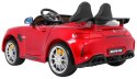 Mercedes-Benz GT R dla dzieci Lakier Czerwony + Napęd 4x4 + Nawiew powietrza + Pilot + EVA + MP3 LED