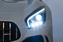 Mercedes-Benz GT R dla dzieci Lakier Czerwony + Napęd 4x4 + Nawiew powietrza + Pilot + EVA + MP3 LED