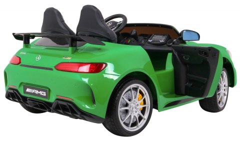 Mercedes-Benz GT R dla dzieci Lakier Zielony 4x4
