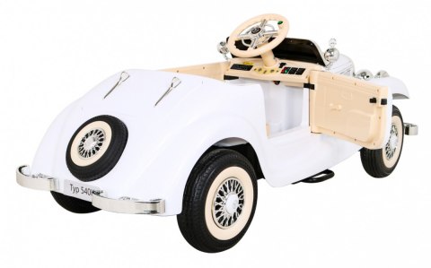 Mercedes Benz Retro 540A dla dzieci Biały