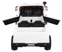 Auto na akumulator Mercedes-Benz Zetros dla dzieci Biały + 2-osobowy + Bagażnik + Pilot