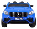 Auto Mercedes GLC 63S dla dzieci - Niebieski SUV + Napęd 4x4