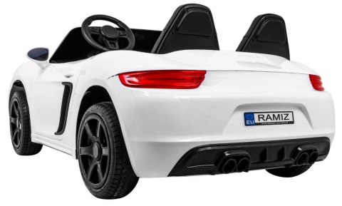 Perfecta Auto dla 2 dzieci Biały