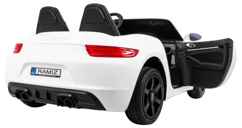 Perfecta Auto dla 2 dzieci Biały